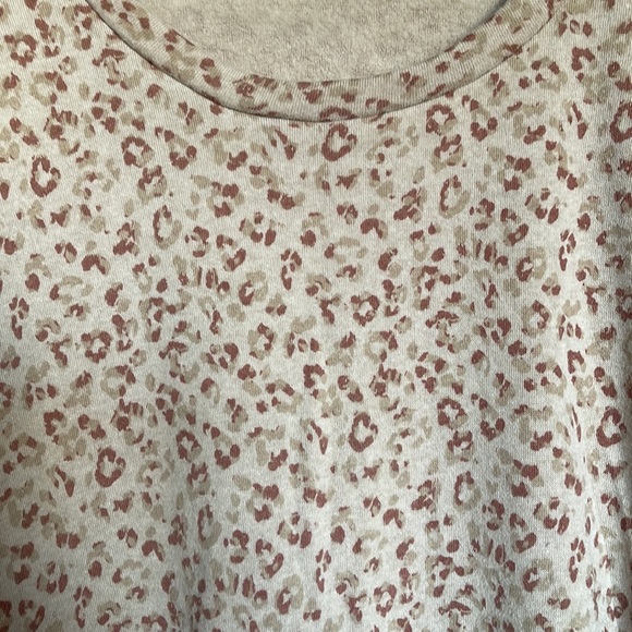 J. CREW CHEETAH PRINT SWEATER SIZE L - Picture 7 of 9